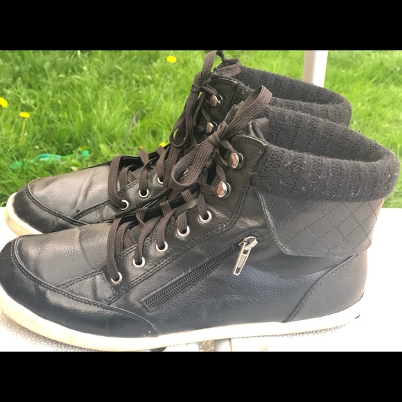 faded glory high top sneakers